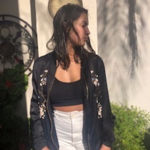 Black Embroidered Jacket